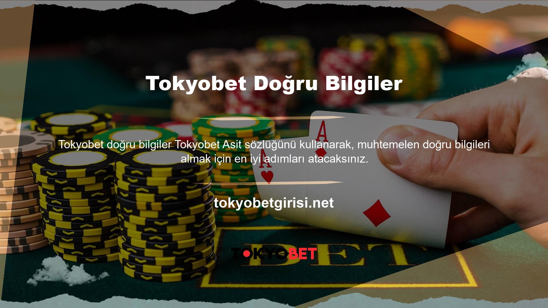 Tokyobet Asit Sözlük Profili